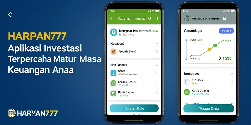 Tampilan antarmuka utama HARAPAN777 untuk investasi yang mudah dipahami.