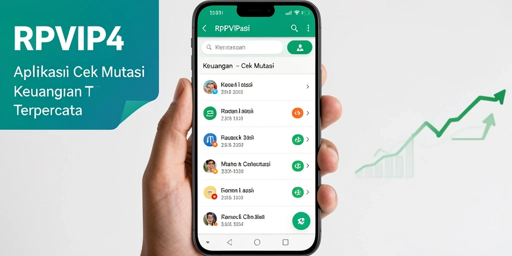 Tampilan antarmuka RPVIP4 yang jelas dan informatif untuk Cek Mutasi.